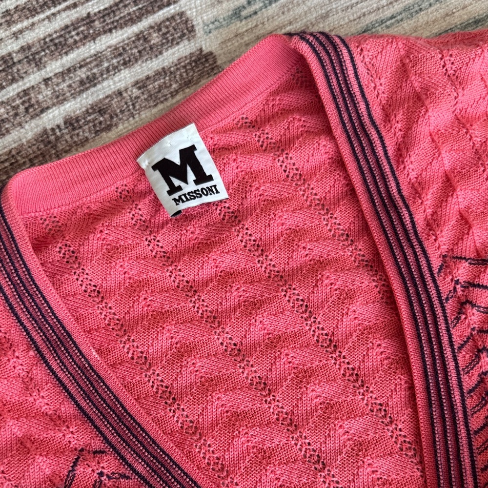 Missoni Pink and Purple Mini Dress - Picture 3 of 5